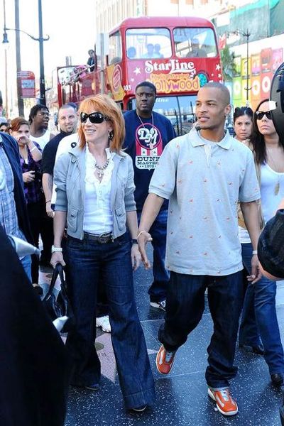 Kathy Griffin and T.I.
