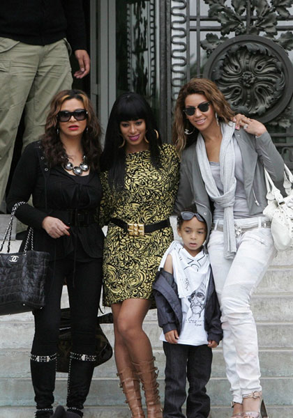 The Knowles in Paris