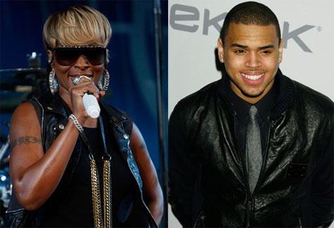 Mary J. Blige and Chris Brown