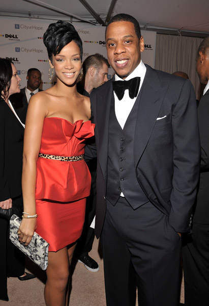 Rihanna and Jay-Z