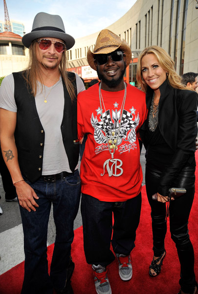 Kid Rock, T-Pain, and Sheryl Crow
