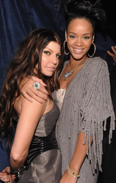 Fergie and Rihanna