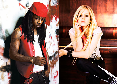 Lil Wayne and Avril Lavigne