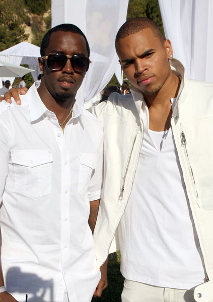 Diddy and Chris Brown